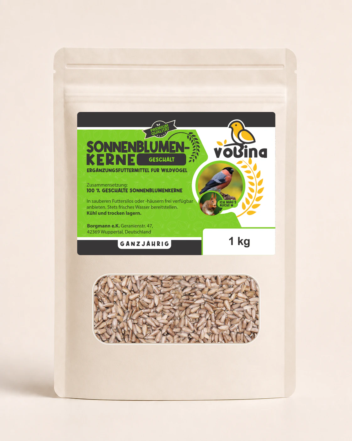 Sonnenblumenkerne geschält von Vobina